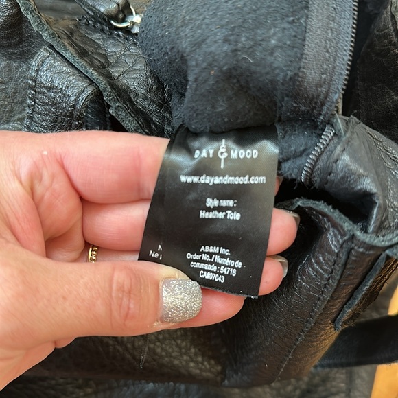 Anthropologie Day & Mood Leather Tote - Picture 9 of 10
